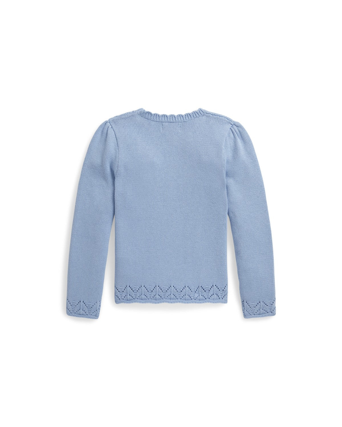 Dog Scalloped Crewneck Jumper