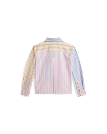 Striped Cotton Oxford Boxy Fun Shirt