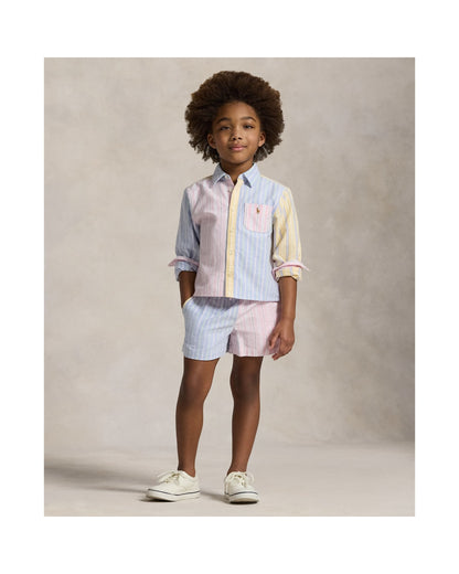 Striped Cotton Oxford Boxy Fun Shirt