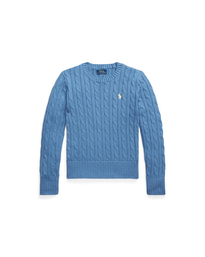 Cable-Knit Cotton Jumper