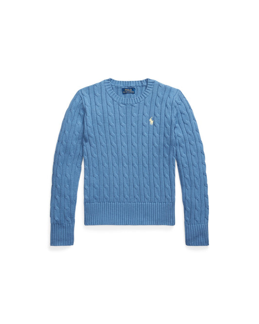 Cable-Knit Cotton Jumper