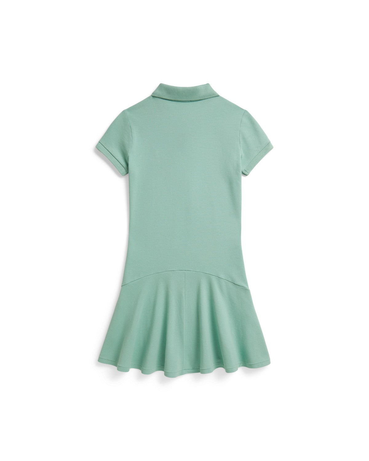 Stretch Mesh Polo Dress