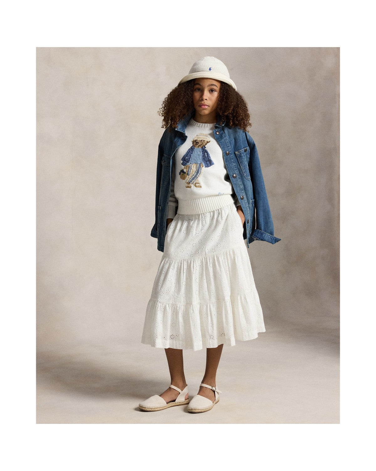 Polo Bear Cotton Jumper