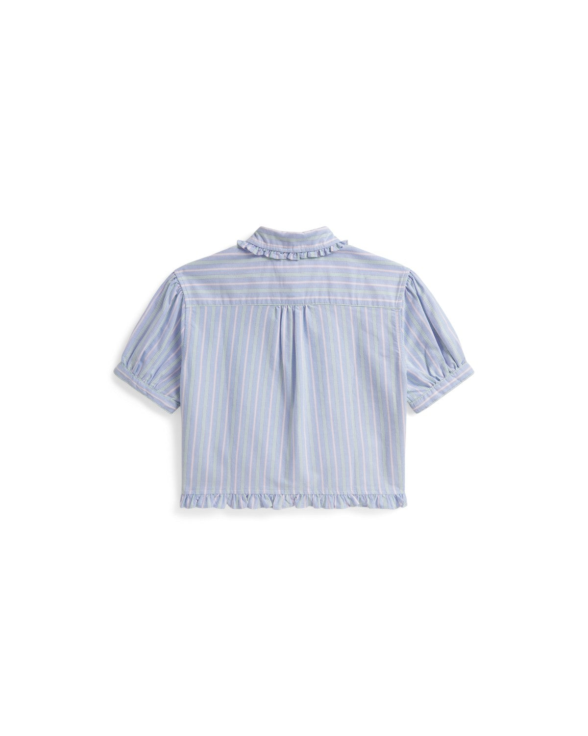 Striped Cotton Oxford Boxy Shirt