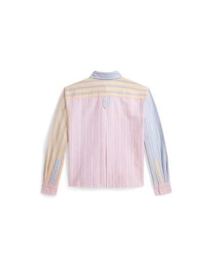 Striped Cotton Oxford Boxy Fun Shirt