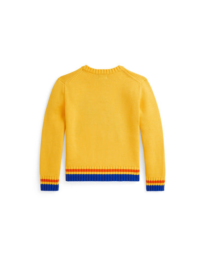 Polo Player Cotton Jumper