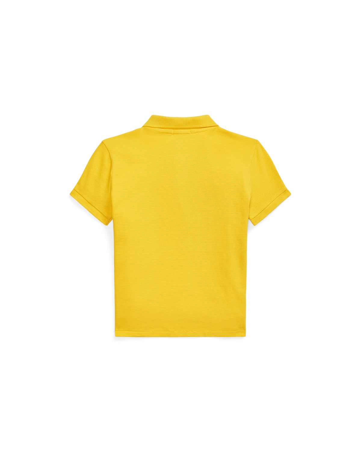 Boxy Big Pony Stretch Mesh Polo Shirt