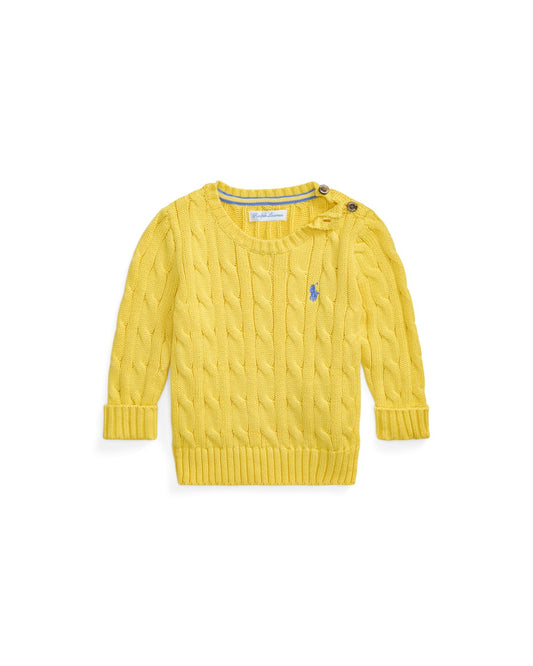 Cable-Knit Cotton Jumper