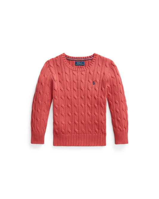 Cable-Knit Cotton Jumper