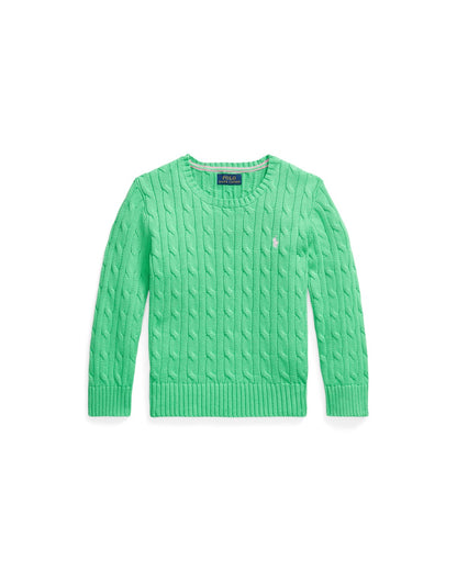 Cable-Knit Cotton Jumper