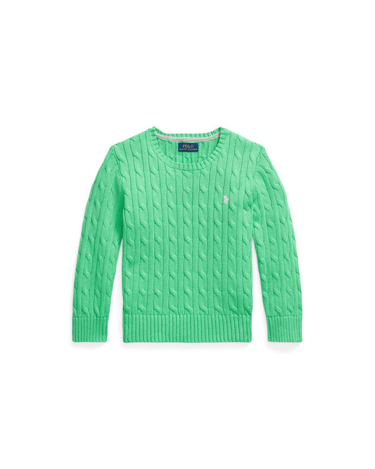 Cable-Knit Cotton Jumper