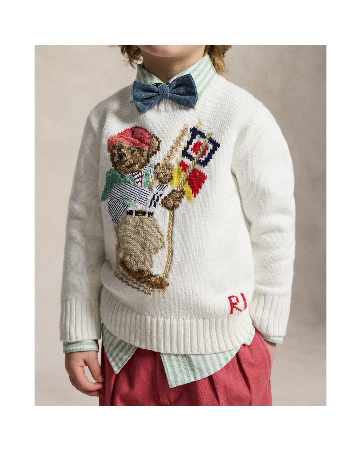 Polo Bear Cotton Jumper
