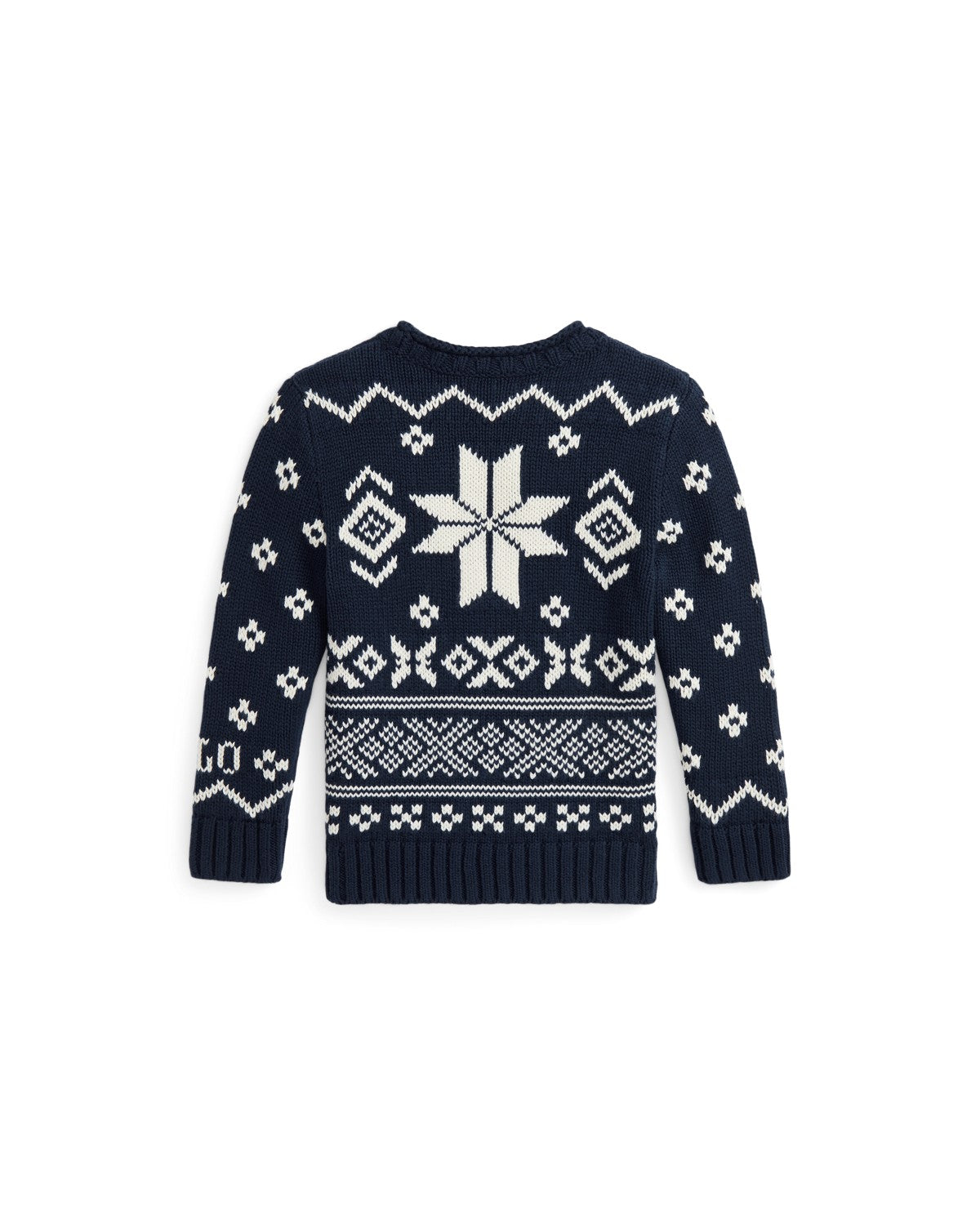 Snowflake Cotton-Blend Jumper