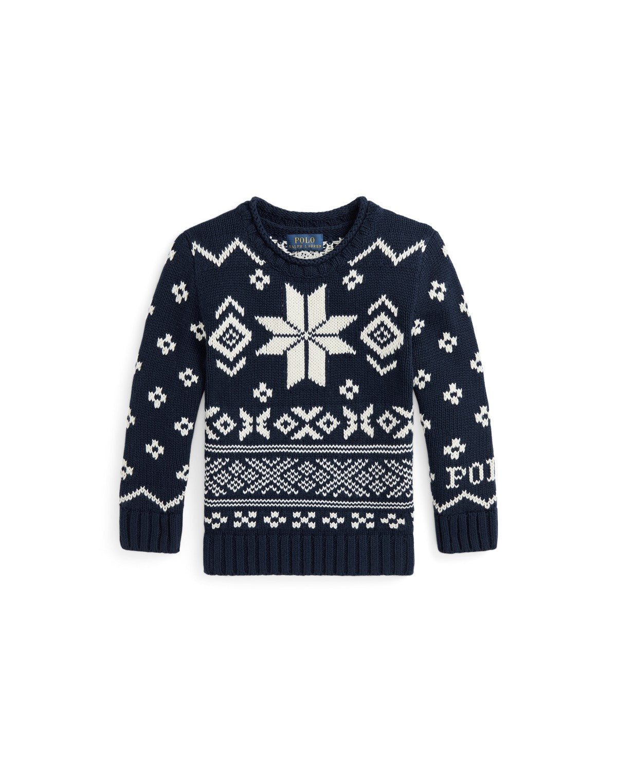 Snowflake Cotton-Blend Jumper