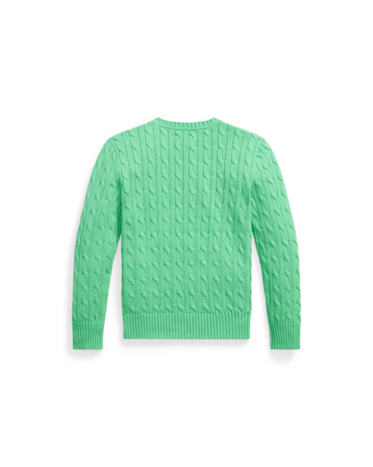 Cable-Knit Cotton Jumper