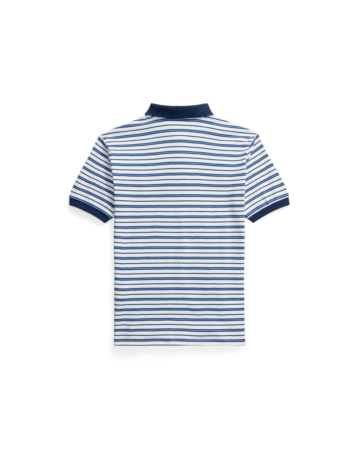 Striped Soft Cotton Polo Shirt