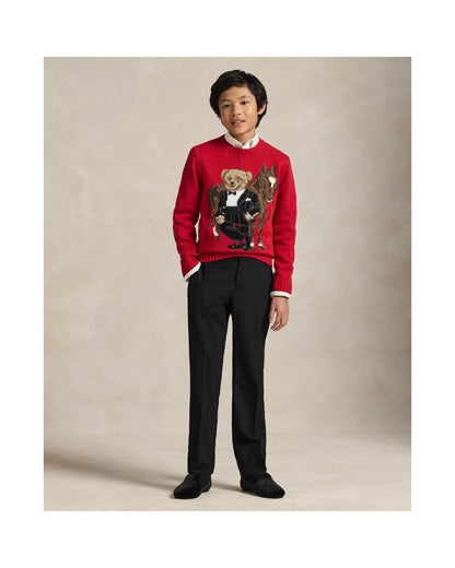 Tuxedo Polo Bear Jumper