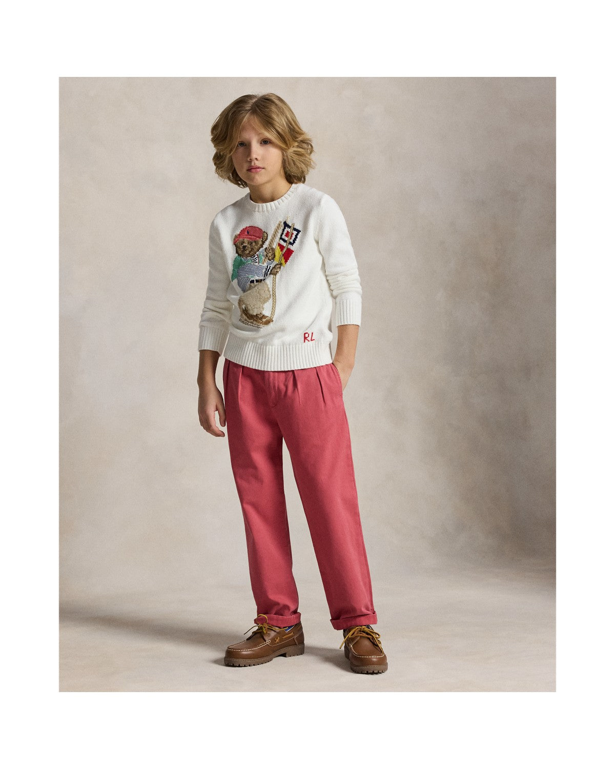 Polo Bear Cotton Jumper