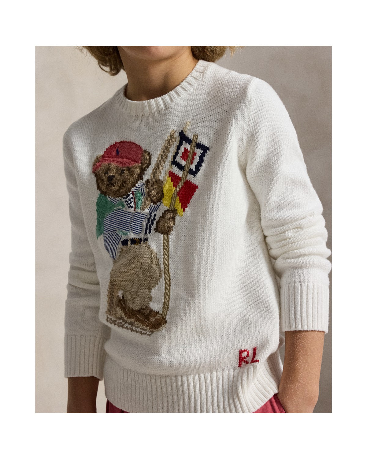 Polo Bear Cotton Jumper