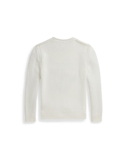 Anchor-Print Cotton Rollneck Jumper