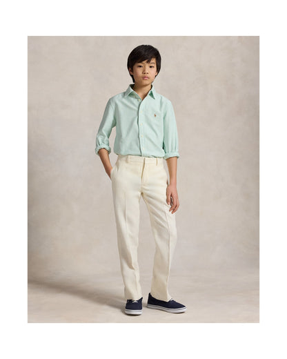 Striped Cotton Oxford Shirt
