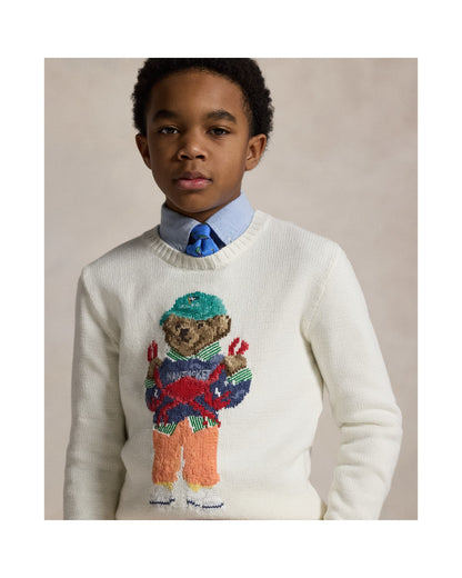 Polo Bear Cotton Jumper