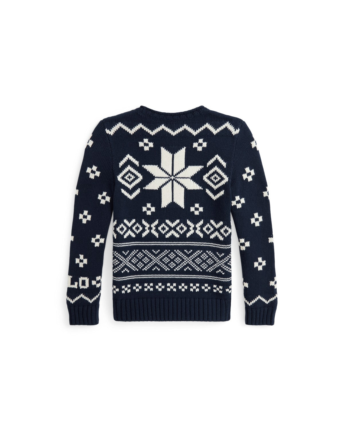 Snowflake Cotton-Blend Jumper