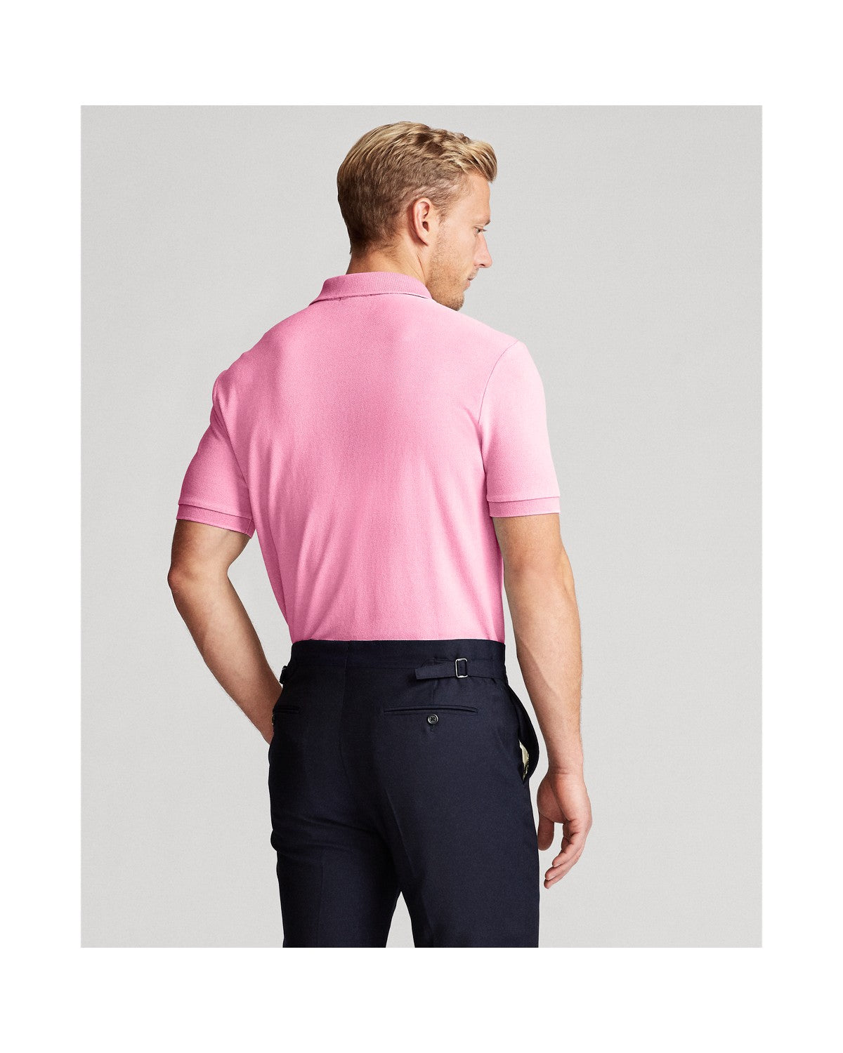 Classic Fit Mesh Polo Shirt