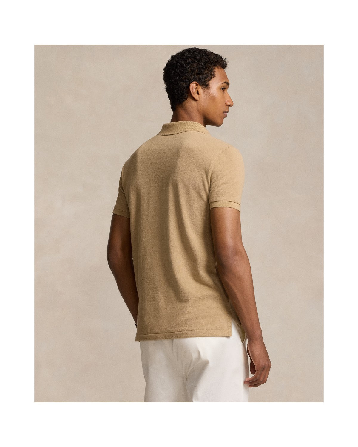 Classic Fit Mesh Polo Shirt