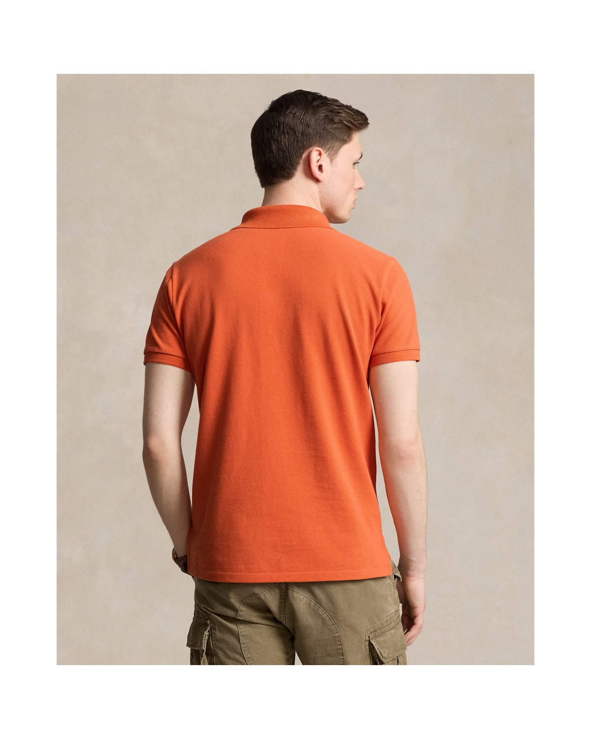 Classic Fit Mesh Polo Shirt