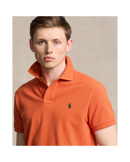 Classic Fit Mesh Polo Shirt
