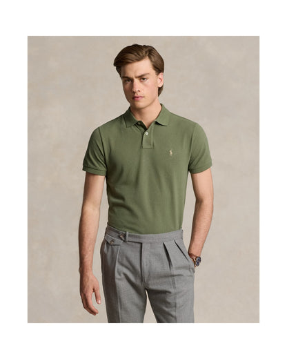 Classic Fit Mesh Polo Shirt