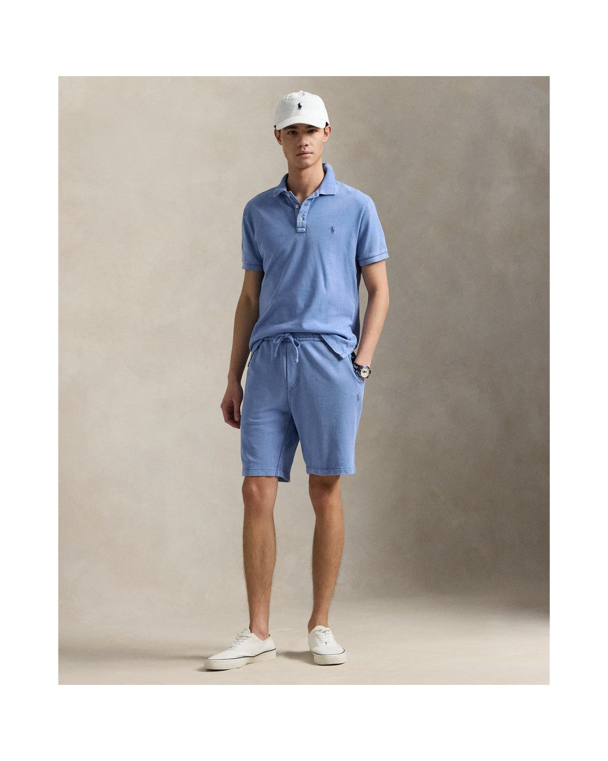 Custom Slim Fit Spa Terry Polo Shirt