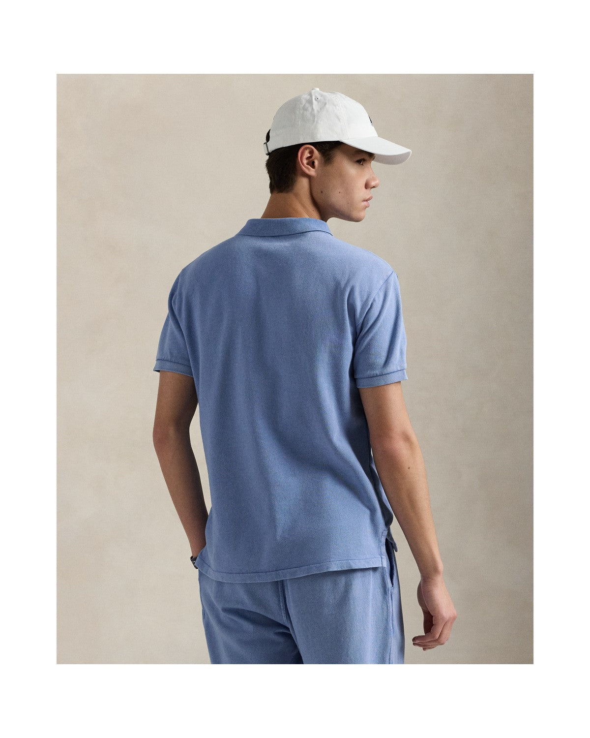 Custom Slim Fit Spa Terry Polo Shirt