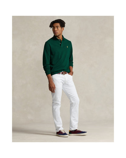 Custom Slim Fit Mesh Polo Shirt