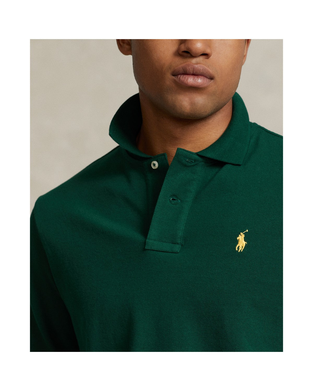 Custom Slim Fit Mesh Polo Shirt