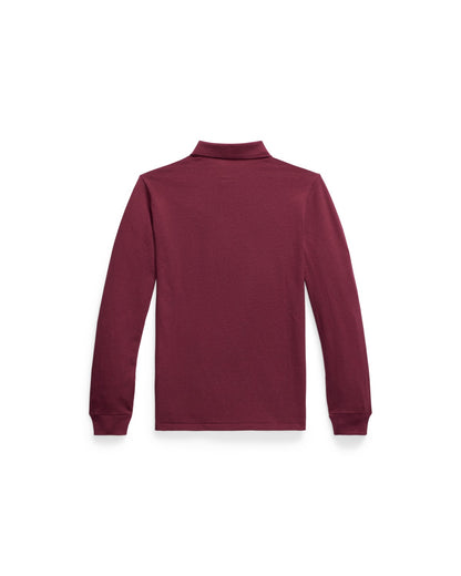 Custom Slim Fit Mesh Polo Shirt