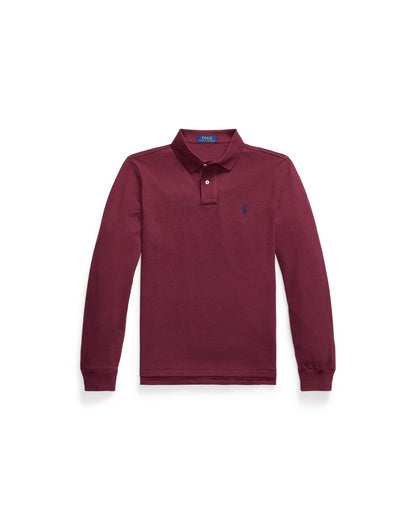 Custom Slim Fit Mesh Polo Shirt