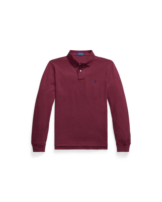 Custom Slim Fit Mesh Polo Shirt