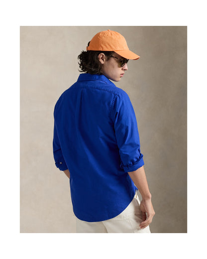 Custom Fit Garment-Dyed Oxford Shirt