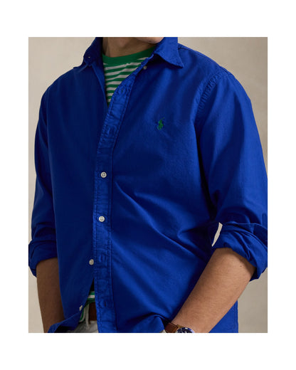 Custom Fit Garment-Dyed Oxford Shirt