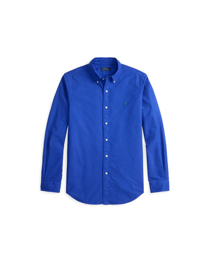 Custom Fit Garment-Dyed Oxford Shirt