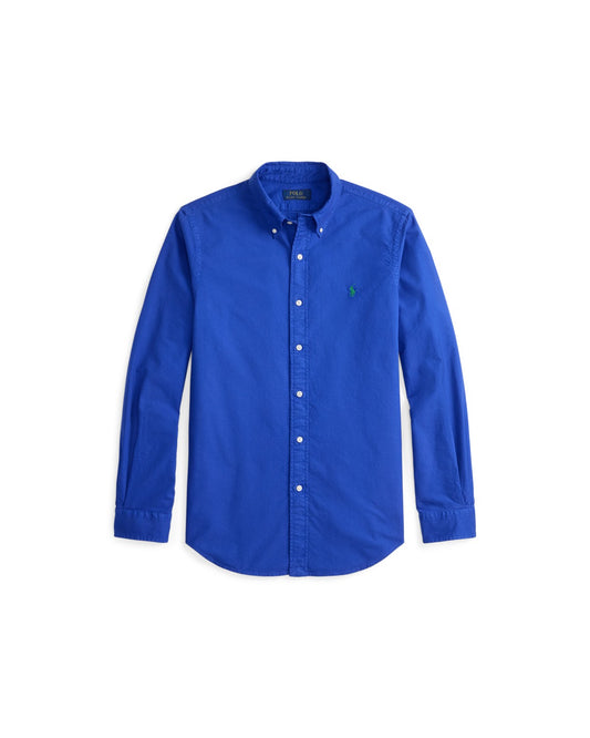 Custom Fit Garment-Dyed Oxford Shirt
