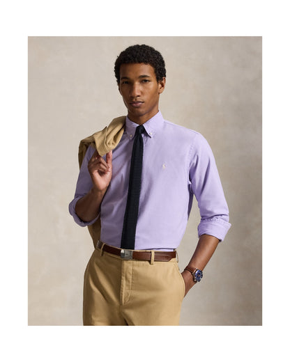 Custom Fit Garment-Dyed Oxford Shirt