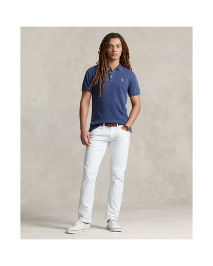 Custom Slim Fit Spa Terry Polo Shirt