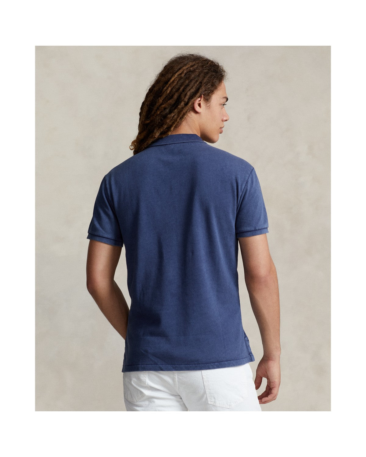 Custom Slim Fit Spa Terry Polo Shirt