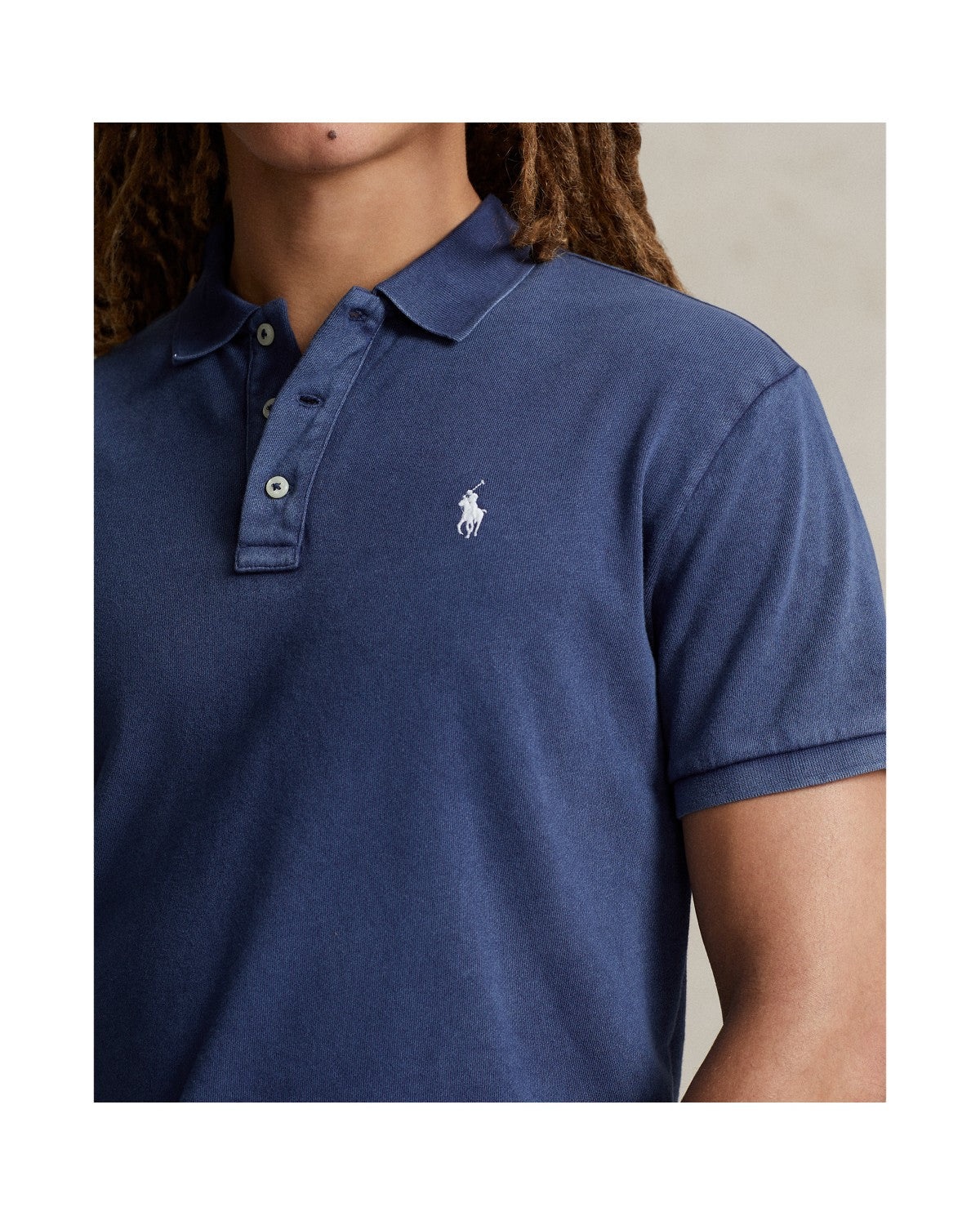 Custom Slim Fit Spa Terry Polo Shirt