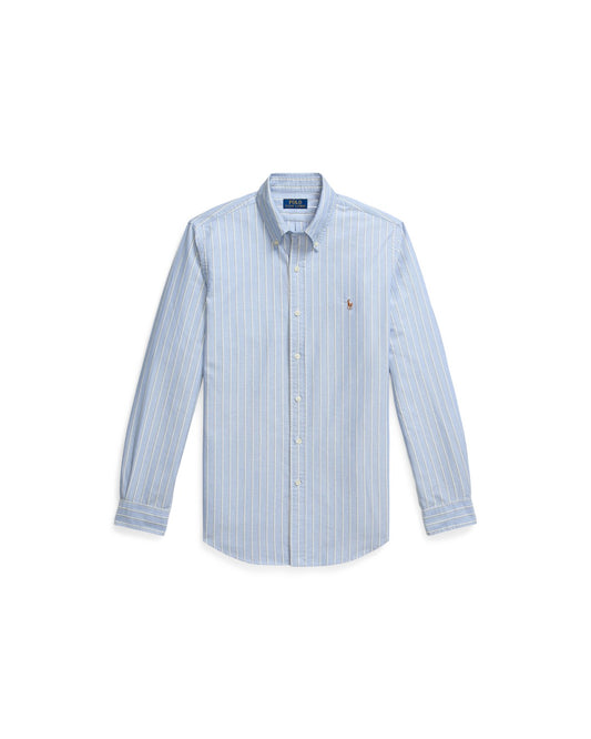 Custom Fit Striped Oxford Shirt