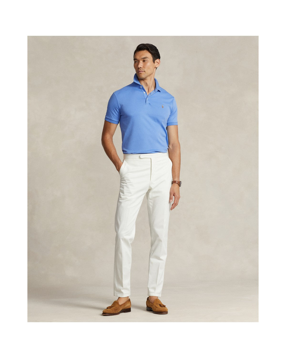 Custom Slim Fit Soft Cotton Polo Shirt