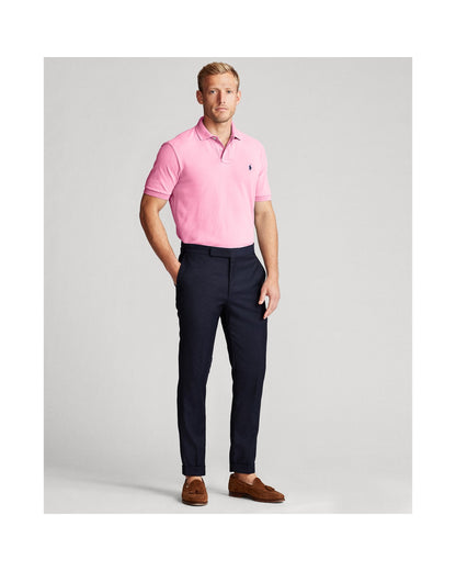 Custom Slim Fit Mesh Polo Shirt